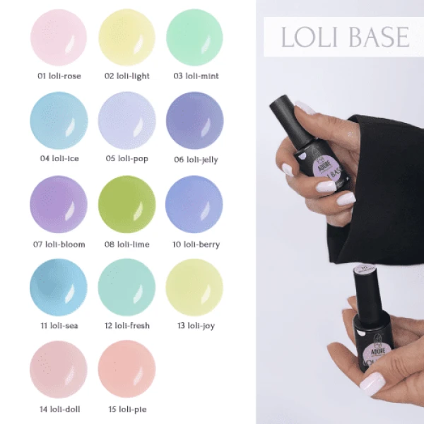 ADORE professional - LOLI BASE 7,5ml No10 Loli-berry