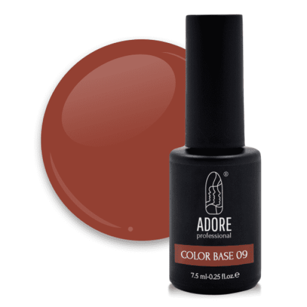 ADORE professional 7,5ml Colored base No09 - Brick