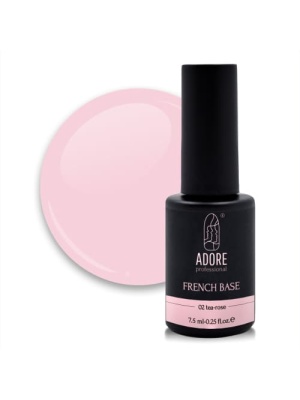 ADORE professional FRENCH BASE 8ml No02 - Tea-rose