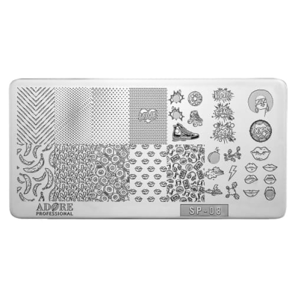 Stamping plate SP-08