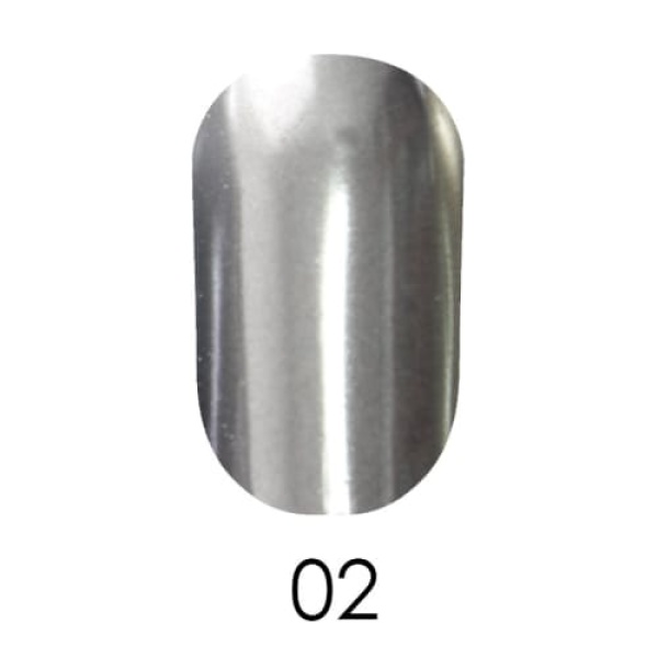 MIRROR POWDER 1g No 02 - Silver