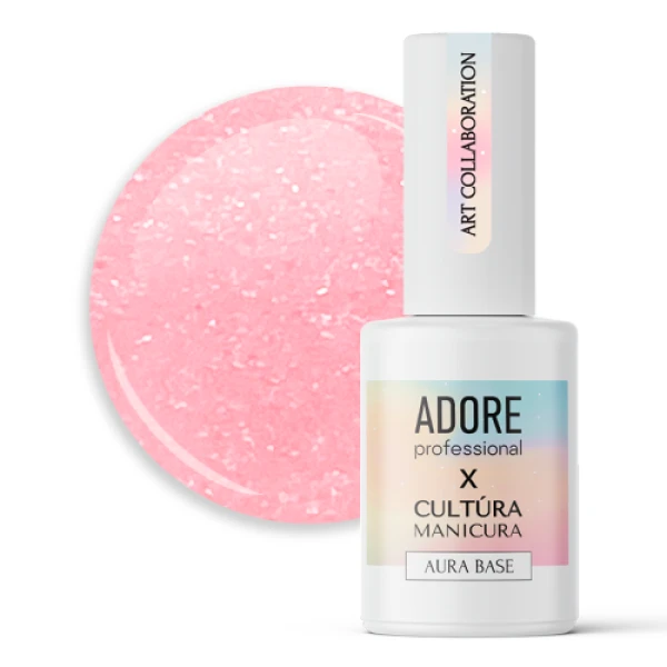 ADORE Professional Chameleon base with micro glitter AURA BASE 8ml #02