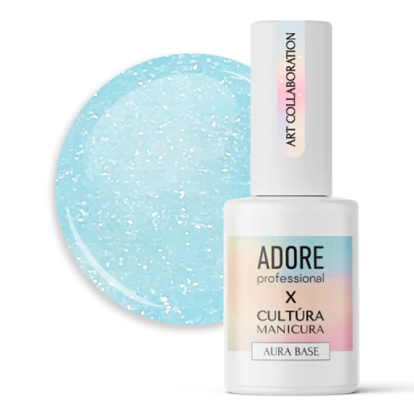 ADORE Professional Chameleon base with micro glitter AURA BASE 8ml #07