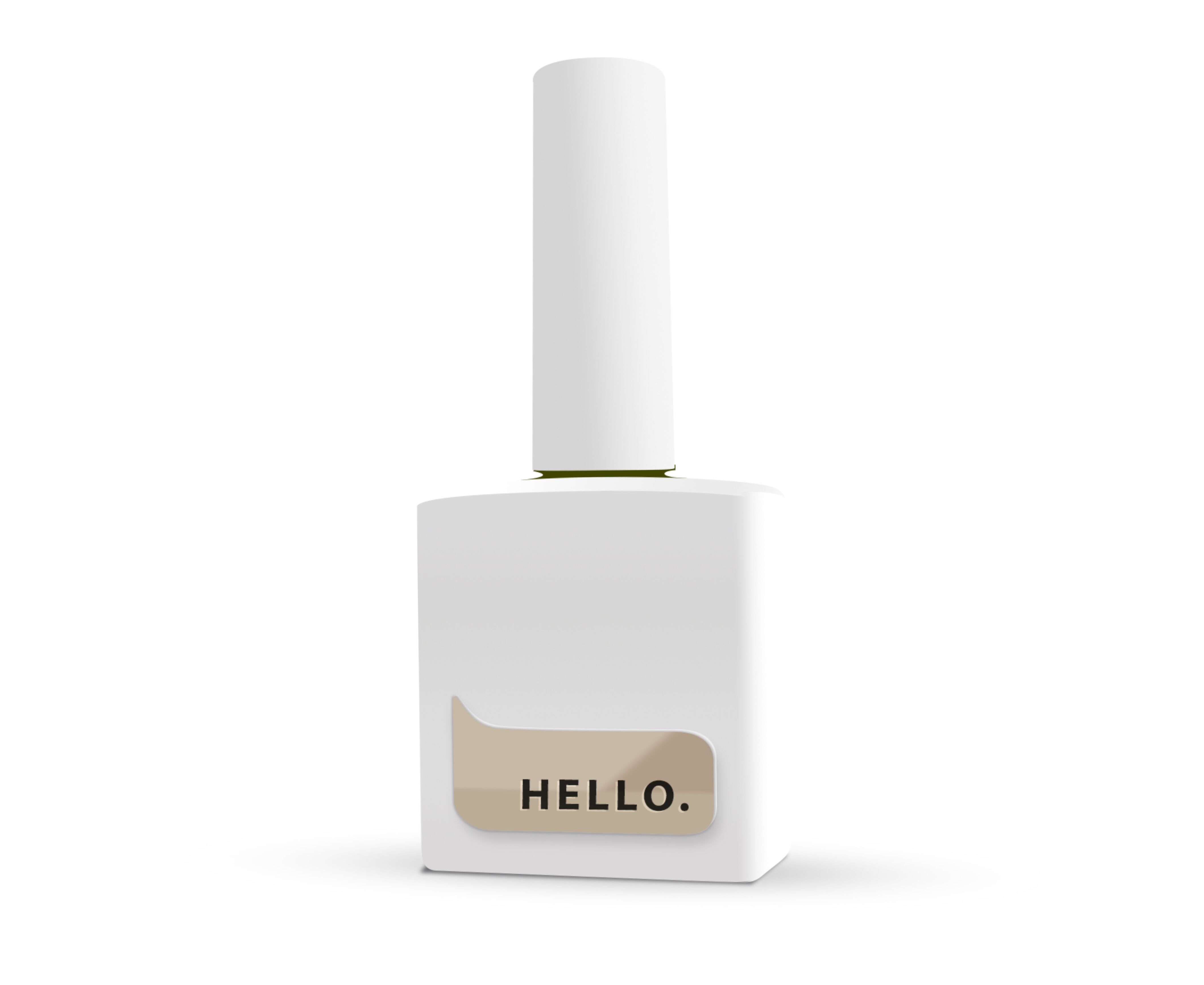 HELLO GEL POLISH ON, WHITE