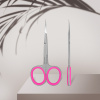 STALEKS Professional cuticle scissors with hook SMART 41 TYPE 3