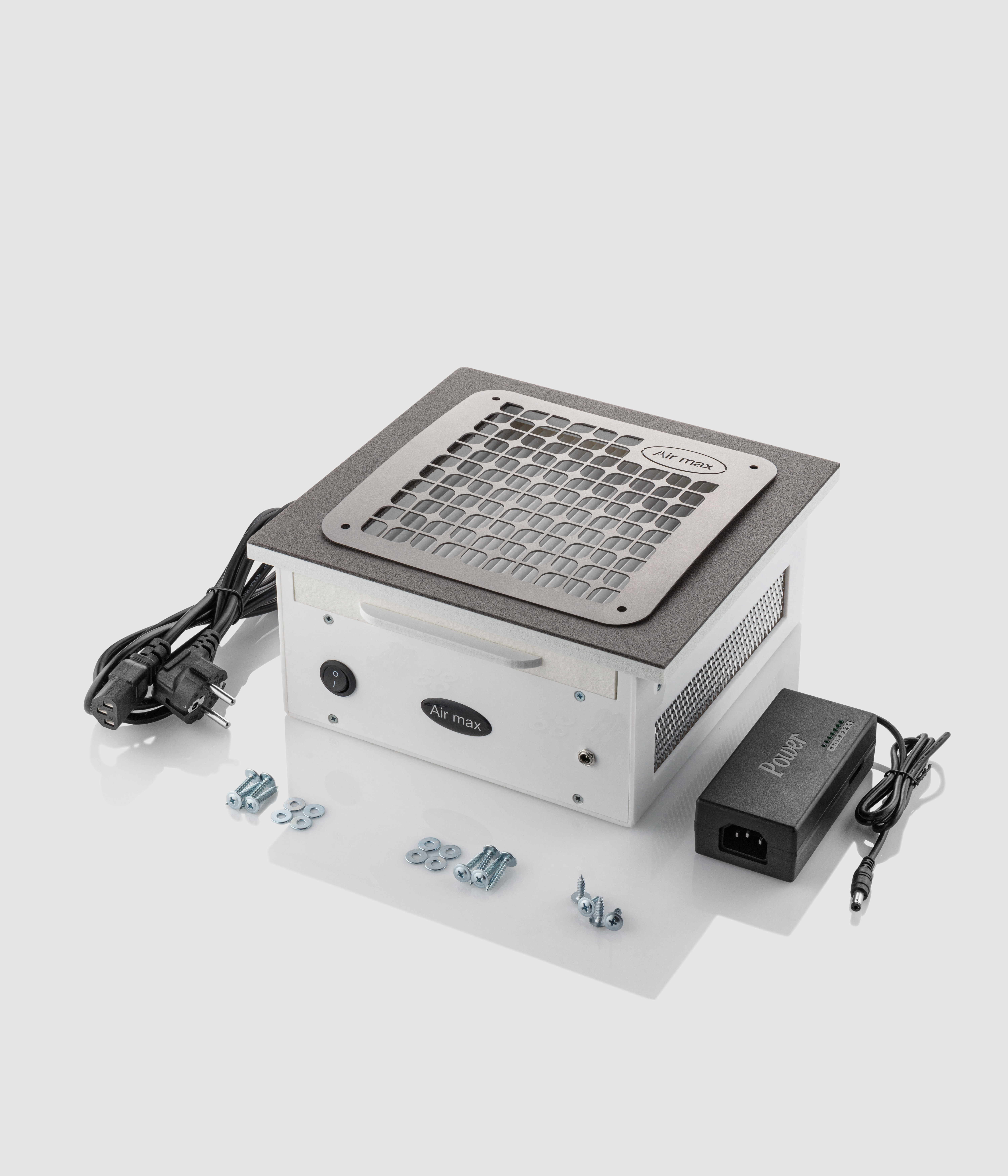AIRMAX BUILD-IN DUST COLLECTOR VF 12 PLUS - stainless steal