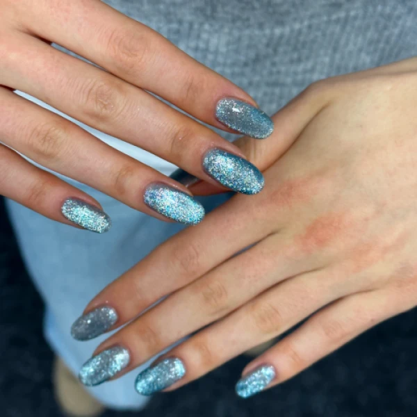 Gel polish cat's eye Сrystal Flash C-02