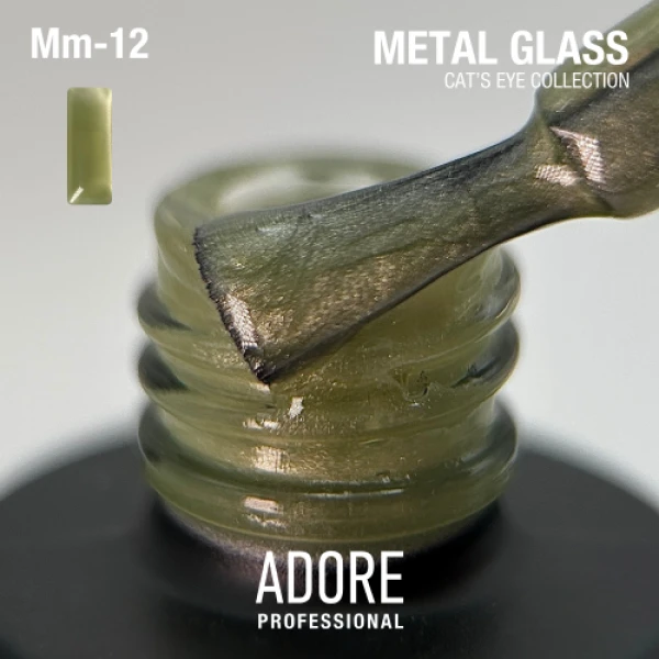 Gel polish cat's eye Metal Glass Mm-12